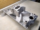 Edelbrock 2v Sportsman Victor Jr Aluminum Intake   2912  Gm Vortec Heads  Usa  