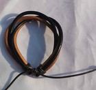 New Brown   Black Handmade Leather Bracelet 