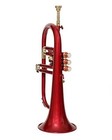 Professional Flugel Horn 3v Red Expert Choice With Hard Case Mouthpiece