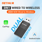 Wireless Usb Carplay Adapter Wireless Carplay Dongle For Iphone Apple Plug  play