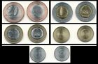 Angola 5 Pcs Unc Coin Set  50 Centimos 1 5 10 20 Kwanzas 2012 2014