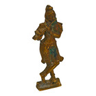 Original 1900 s Old Vintage Antique Lord Krishna Brass Hindu God Figure   Statue