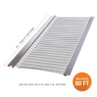 20 Pack Gutter Guard 5 In X 4 Ft L Stainless Steel Micro Mesh Leaf Filter Debris