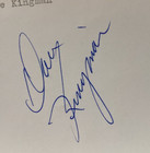 Dave Kingman Personally Autographed Signed Mlb Giants A   s Cubs Card Freeship