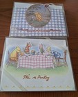 Winnie The Pooh Birthday Party Invitation Cards Lot Of 20 New Vintage Children 