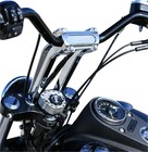 Thrashin Supply Co  Risers - Pull Back - 9-1 2  - Chrome