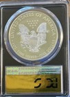 2019-w Proof American Silver Eagle Pcgs Pr70 Dcam - Congratulations Set Fdoi