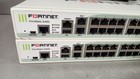 Lot Of 2 Fortinet Fortigate 240d 40-port Ethernet Security Firewall Appliance