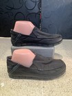 Crocs Walu Black Canvas Casual Comfort Black Loafer Shoes Mens 8