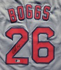 Wade Boggs Autographed Grey Jersey With Beckett Authentication Coa