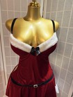 Seductive Wear By Cinema Etoiles Santa Claus Dress Xl Red White Black Exclusive