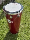 Contemporanea Wooden Timbal In A Red Finish  Specifically A 14  X 70cm Model