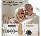 Nvboty Hearing Aids Amplifier 5 Levels For Seniors Rechargeable Noise Cancelling