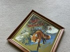 Miller High Life Beer Diamond Wildlife Series Mirror Sign-fox-   sly   