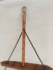 Vintage Antique Moroccan Berber Carved Primitive Wooden Tool For Drilling Wood  