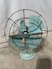 Vintage Seafoam Green Westinghouse Oscillating Electric Fan Model A010-1