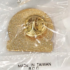 Girl Scouts Alumna Pin Gold Tone W sunrise New Sealed