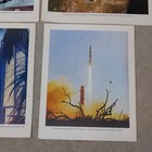 Vtg Nasa Apollo Moon Landing Vintage Photo Prints 1969 Set Of 6 Prints 11    X 14   
