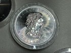 1 Oz Canadian Silver Maple Leaf Coin Proof - 2017-5 Total Coins   solid Lot