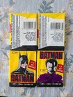 Batman Movie Trading Cards Topps 1989  4 Wax Packs  1st Series 