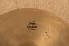 1990s Zildjian A 16  Thin Crash Cymbal 1087g