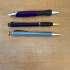 Pharmaceutical Pens Heavy Metal Drug Rep Pen Collectible Lot Of 3