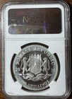 2014 Somalia 100 Shilling African Wildlife Elephant Coin  Ngc Ms 70  1 Oz Ag 999