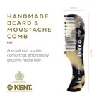 2 75  Handmade Fine Tooth Beard And Mustache Comb