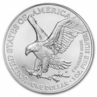 2025 1 Oz  999 Fine Silver American Eagle  1 Coin Bu
