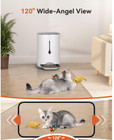 Automatic Dog cat Feeder With Camera  7l  Smart Wifi  Hd Camera  6-meal