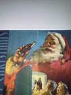 Vtg Coca Cola Merry Christmas    for Santa    6 X 6  The History Of Santa Claus 1950