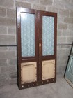   Antique Double Entrance French Doors   45 25 X 82 75   Architectural Salvage