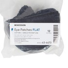 Mckesson Flat Eye Patch Disposable - Cotton With Elastic Band - One Size