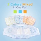 Pet Soft Disposable Male Dog Wraps - Diapers For Dogs  Medium  Mixed