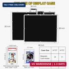 Trade Show Display Case - 34 x22  Large Aluminum Locking Tabletop Showcase For T