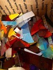 10 Lbs Scrap Pieces Random Blend Mosaic Stained Glass Craft Mosiac Art Supplies