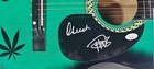 Cheech   Chong Hand Signed Autographed Acoustic Guitar Jsa Ah85776