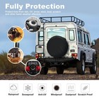 Explore Land 30-33 Inch Spare Tire Cover Fits Diameters 30  -33    Black 