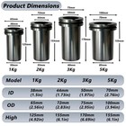 Deruilong Graphite Crucible 1kg 2kg High Purity Graphite Crucible Melting Gold