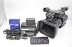 Sony Hvr-z7j Hdv Dvcam Professional 3cmos Camcorder Carl Zeiss 12x Tested 890h