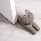 Cat Fabric Under Door Draft Stopper  3lb Heavy Duty Decorative Soundproof Door D