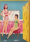 Vintage Uncut 1940 s Television Stars Paper Dolls  1 Top Reproduction  1 Seller