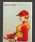 Allen   Ginter N22 Racing Colors Of World Appleby   Johnson Tobacco Card Sr raj