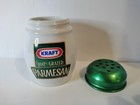 Kraft 100  Grated Parmesan Cheese Jar Shaker Canister Kitchen Decor Collectible