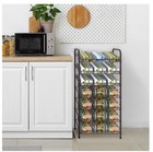 7 Tier Can Organizer For Pantry  Holde Up To 84 Cans For Kitchen Cabinet 