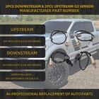Oxygen Sensor 4pcs Compatible With 2011-2014 Ford F150 F-150 5 0l 6 2l 234-5   