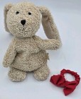 Vtg Russ Berrie Home Buddies Nibbles Bunny Plush 5    Terry Cloth Beanie Tush Tag