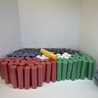 Huge Sealed Diamond Poker Chip Lot  7 650 Sealed Chips   W 32 Clear Trays