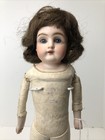 13    Antique German Kestner 154 Dep 2 1 4 Bisque Doll Leather Body Bisque Arms Sf