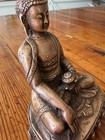 Vintage Bronze   Copper Alloy Buddha Statue With Maker s Mark